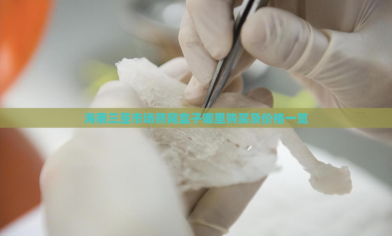 海南三亚市场燕窝盒子哪里购买及价格一览