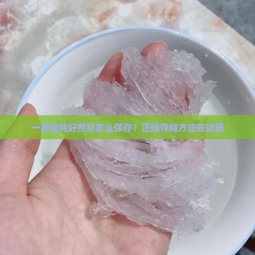 一周量炖好燕窝怎么保存？正确存储方法在这里