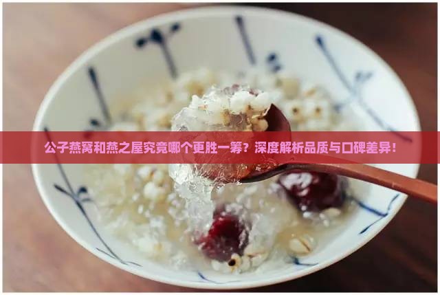 公子燕窝和燕之屋究竟哪个更胜一筹？深度解析品质与口碑差异！