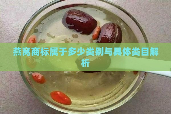 燕窝商标属于多少类别与具体类目解析