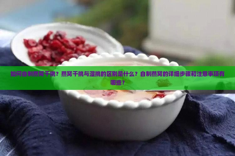 如何自制燕窝干挑？燕窝干挑与湿挑的区别是什么？自制燕窝的详细步骤和注意事项有哪些？