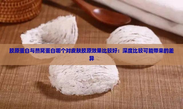 胶原蛋白与燕窝蛋白哪个对皮肤胶原效果比较好：深度比较可能带来的差异