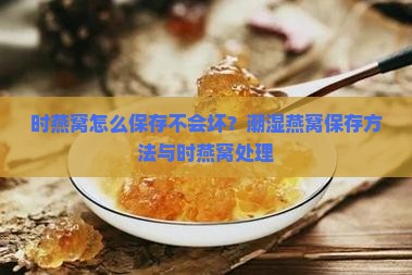 时燕窝怎么保存不会坏？潮湿燕窝保存方法与时燕窝处理