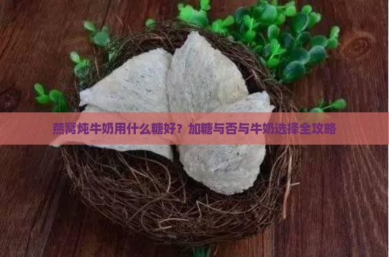 燕窝炖牛奶用什么糖好？加糖与否与牛奶选择全攻略