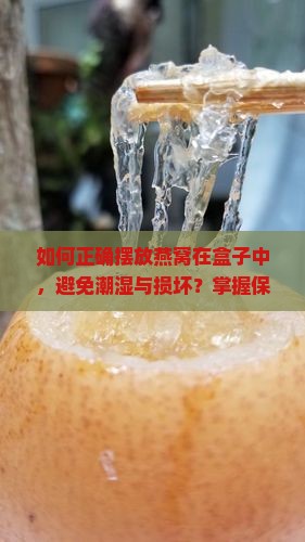如何正确摆放燕窝在盒子中，避免潮湿与损坏？掌握保存燕窝的正确姿势！