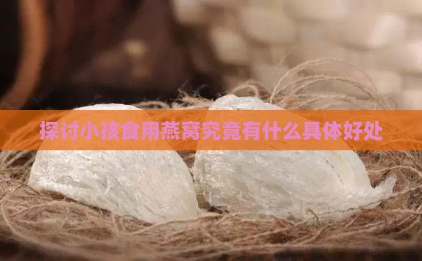 探讨小孩食用燕窝究竟有什么具体好处