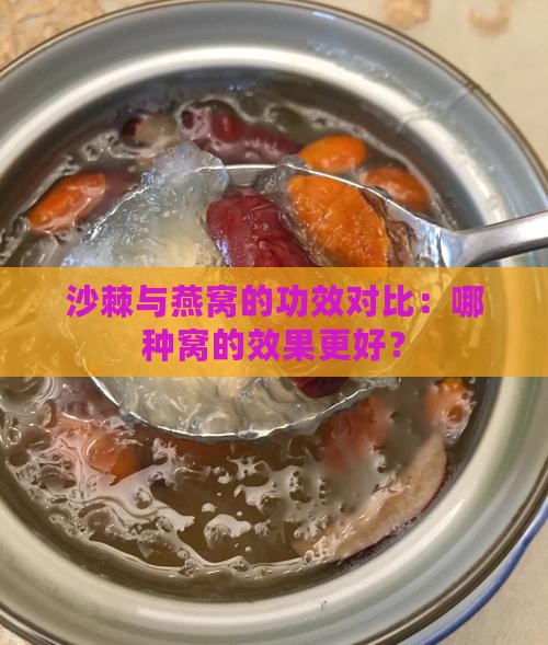 沙棘与燕窝的功效对比：哪种窝的效果更好？