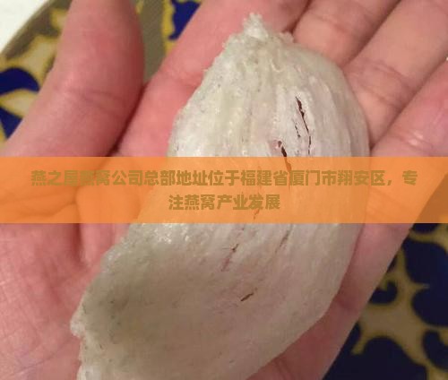 燕之屋燕窝公司总部地址位于福建省厦门市翔安区，专注燕窝产业发展