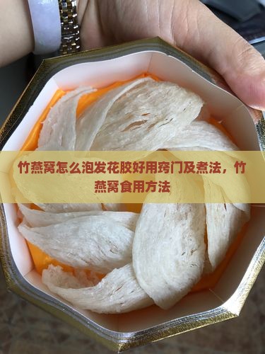 竹燕窝怎么泡发花胶好用窍门及煮法，竹燕窝食用方法