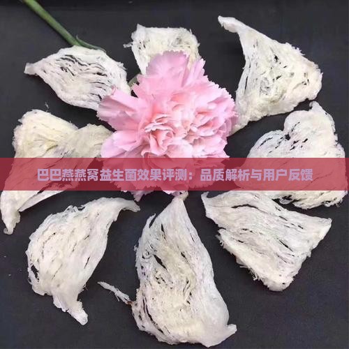 巴巴燕燕窝益生菌效果评测：品质解析与用户反馈