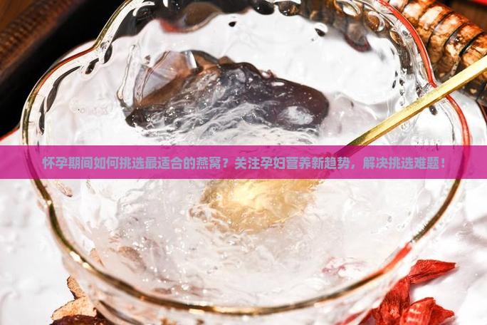 怀孕期间如何挑选最适合的燕窝？关注孕妇营养新趋势，解决挑选难题！