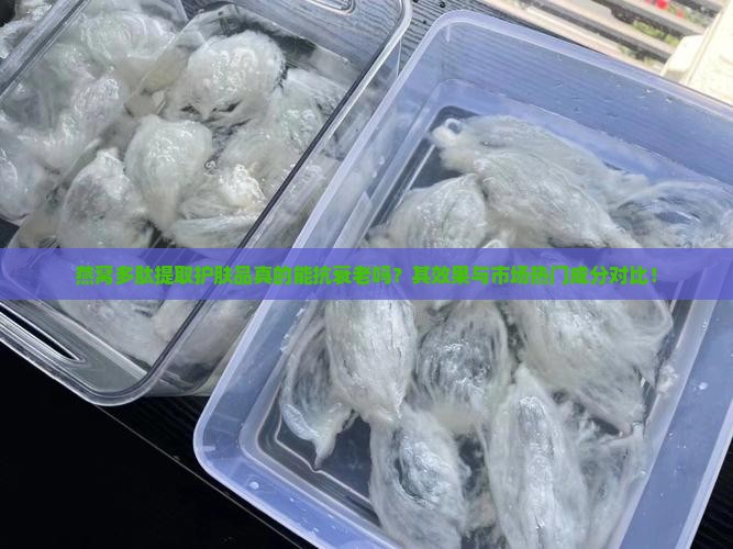燕窝多肽提取护肤品真的能抗衰老吗？其效果与市场热门成分对比！