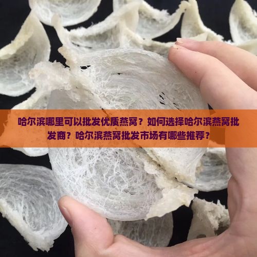 哈尔滨哪里可以批发优质燕窝？如何选择哈尔滨燕窝批发商？哈尔滨燕窝批发市场有哪些推荐？