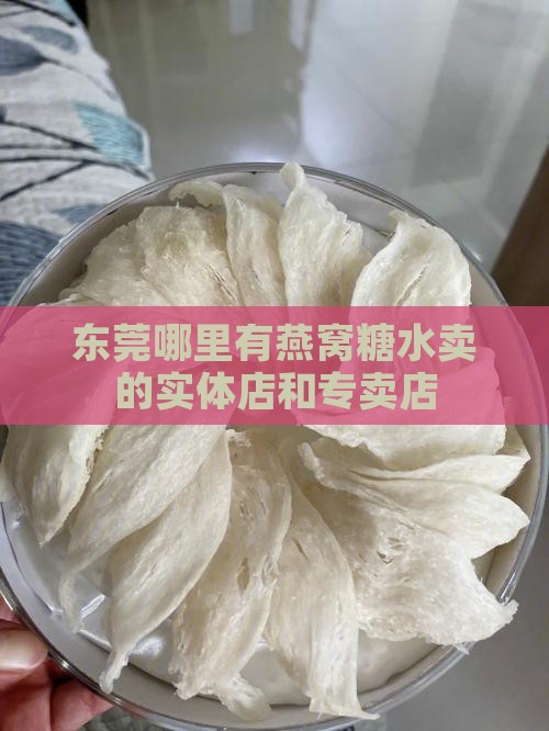 东莞哪里有燕窝糖水卖的实体店和专卖店