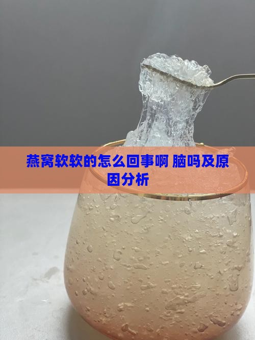 燕窝软软的怎么回事啊 脑吗及原因分析