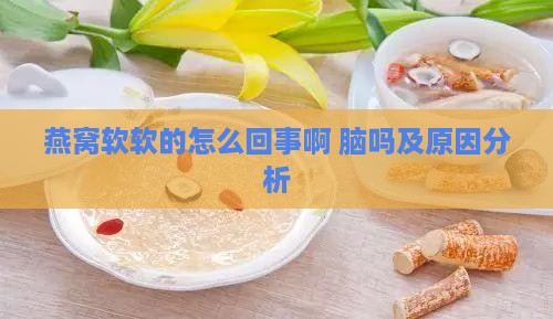 燕窝软软的怎么回事啊 脑吗及原因分析