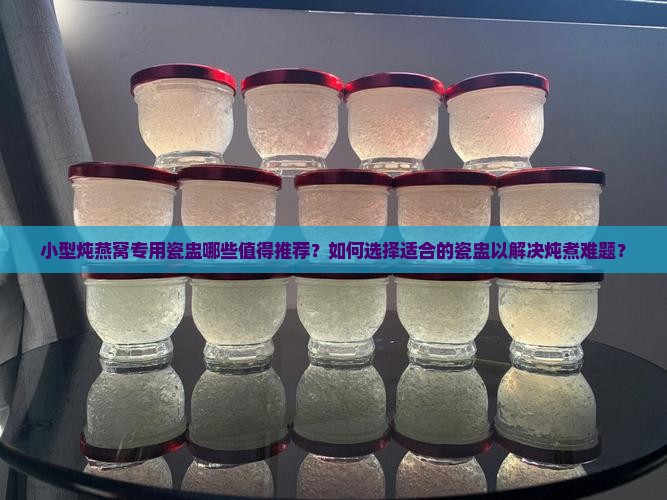 小型炖燕窝专用瓷盅哪些值得推荐？如何选择适合的瓷盅以解决炖煮难题？