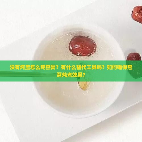 没有炖盅怎么炖燕窝？有什么替代工具吗？如何确保燕窝炖煮效果？
