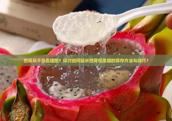 燕窝风干是否理想？探讨如何延长燕窝保质期的保存方法与技巧？