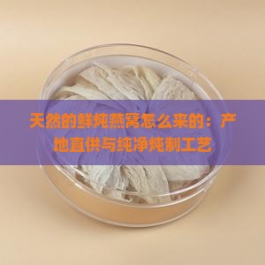 天然的鲜炖燕窝怎么来的：产地直供与纯净炖制工艺