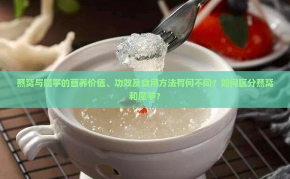 燕窝与魔芋的营养价值、功效及食用方法有何不同？如何区分燕窝和魔芋？