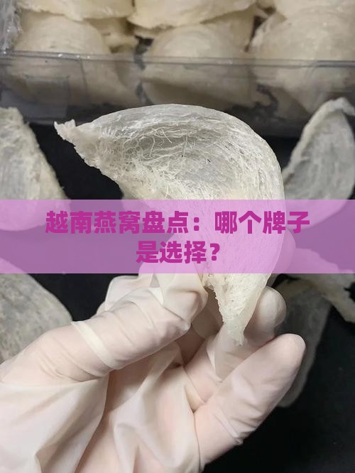 越南燕窝盘点：哪个牌子是选择？