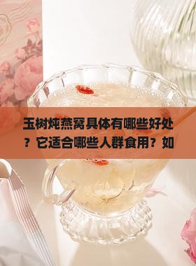 玉树炖燕窝有什么好处