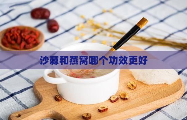 燕窝和沙棘哪个功效更好