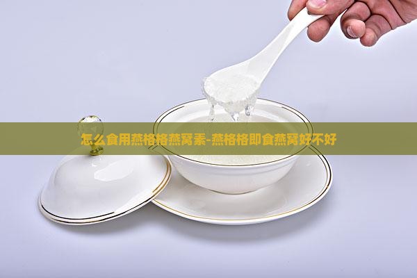 怎么食用燕格格燕窝素