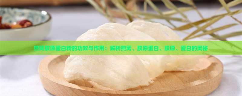 燕窝胶原蛋白粉是什么呢