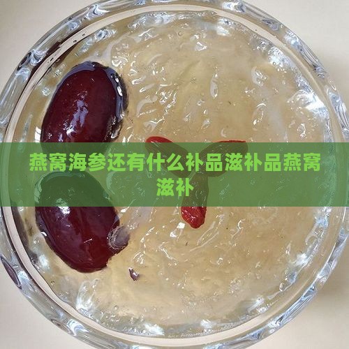 燕窝海参还有什么养生品