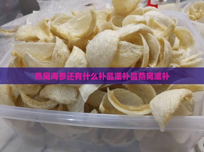 燕窝海参还有什么养生品