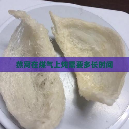 燕窝在煤气灶上要炖多少