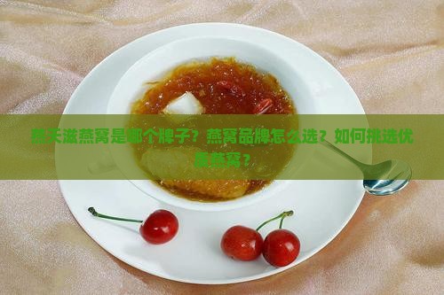 燕天滋燕窝是哪个牌子