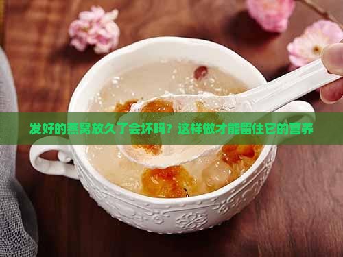 发好的燕窝怎么存放保鲜