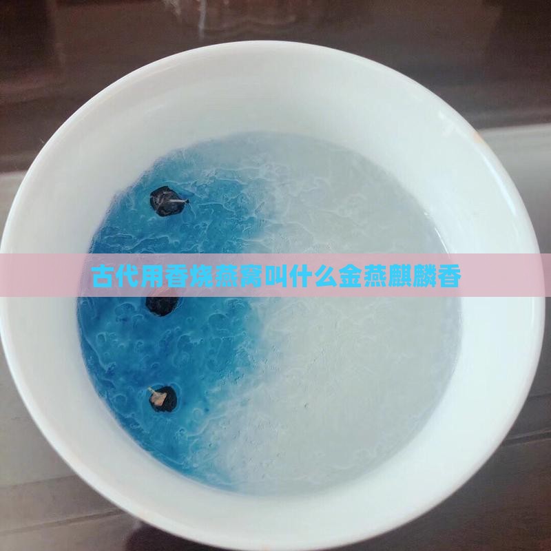 古代用香烧燕窝叫什么