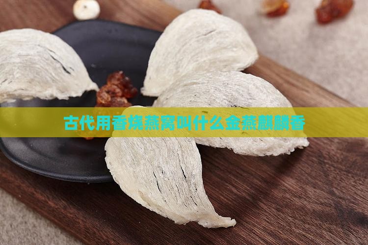 古代用香烧燕窝叫什么