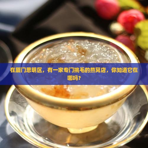 思明区燕窝挑毛店在哪里