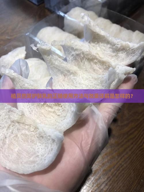 植贝燕窝护肤乳的正确使用方法与效果详解是怎样的？
