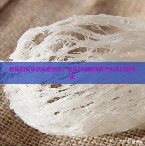 优质的优质燕窝是什么？优质燕窝的特点与劣质燕窝对比
