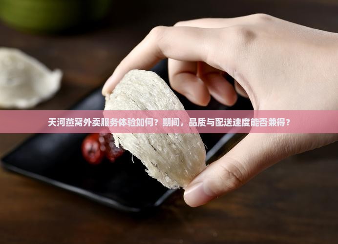 天河燕窝外卖服务体验如何？期间，品质与配送速度能否兼得？