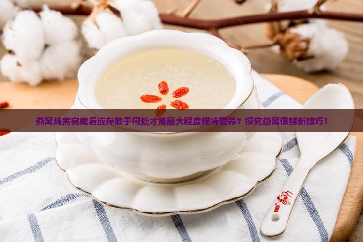 燕窝炖煮完成后应存放于何处才能最大程度保持营养？探究燕窝保鲜新技巧！