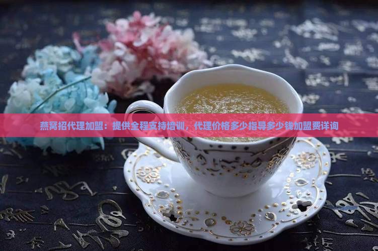 燕窝招代理加盟：提供全程支持培训，代理价格多少指导多少钱加盟费详询