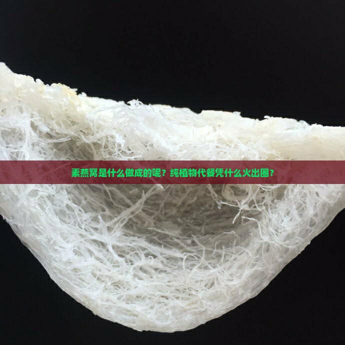 素燕窝是什么做成的呢？纯植物代餐凭什么火出圈？