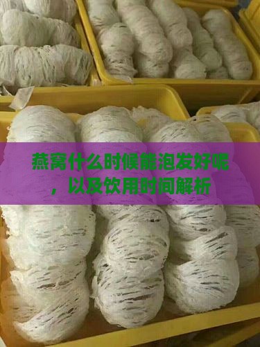 燕窝什么时候能泡发好呢，以及饮用时间解析