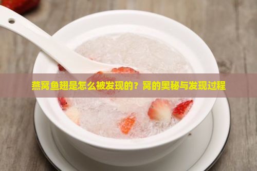 燕窝鱼翅是怎么被发现的？窝的奥秘与发现过程