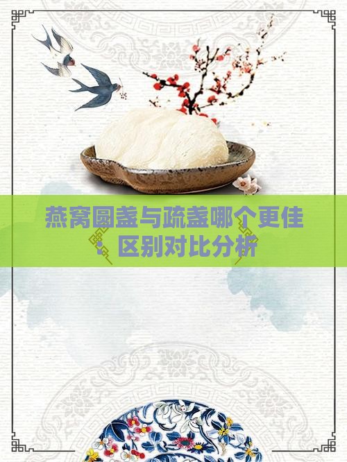 燕窝圆盏与疏盏哪个更佳：区别对比分析