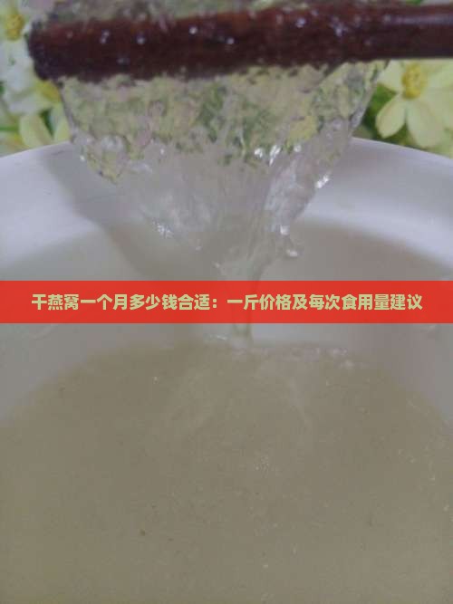 干燕窝一个月多少钱合适：一斤价格及每次食用量建议