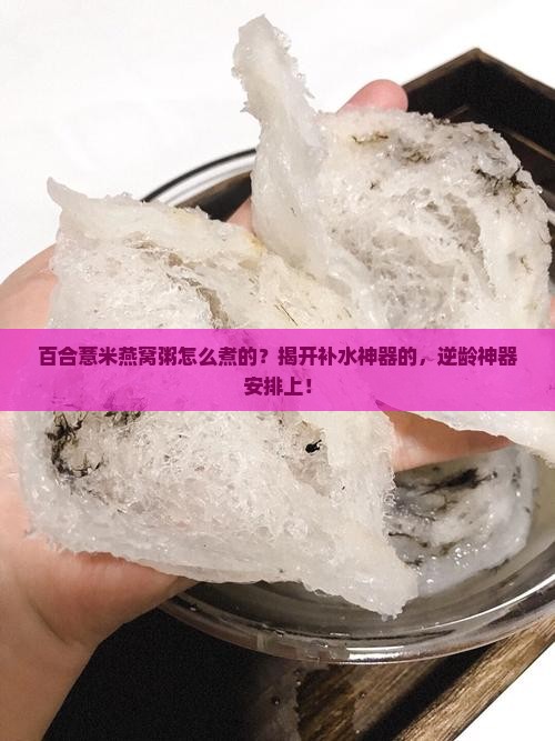 百合薏米燕窝粥怎么煮的？揭开补水神器的，逆龄神器安排上！
