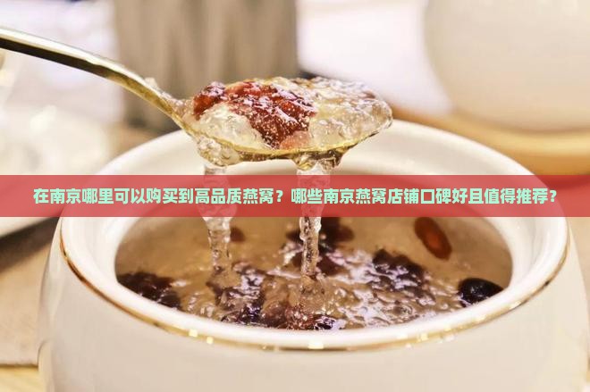 在南京哪里可以购买到高品质燕窝？哪些南京燕窝店铺口碑好且值得推荐？